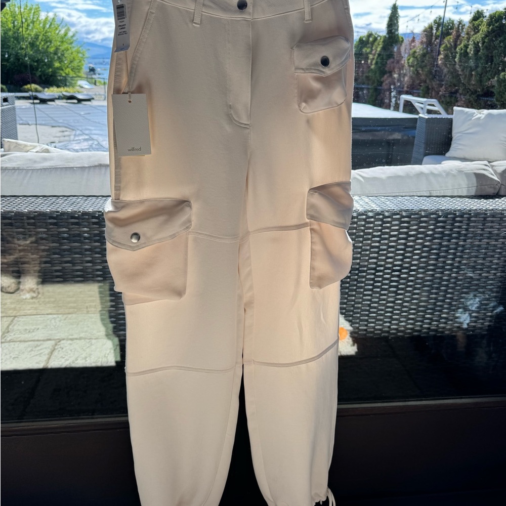 Aritzia light birch Cargo Pants
